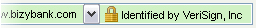 Green URL bar