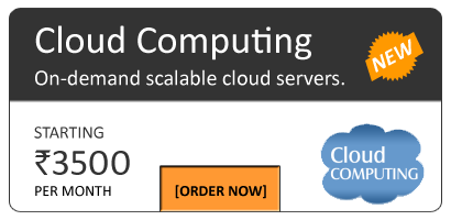 Cloud Computing - On demand scalable servers