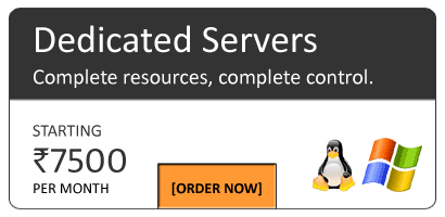 Dedicated Servers - Reliable and powerful. Complete resources, complete control